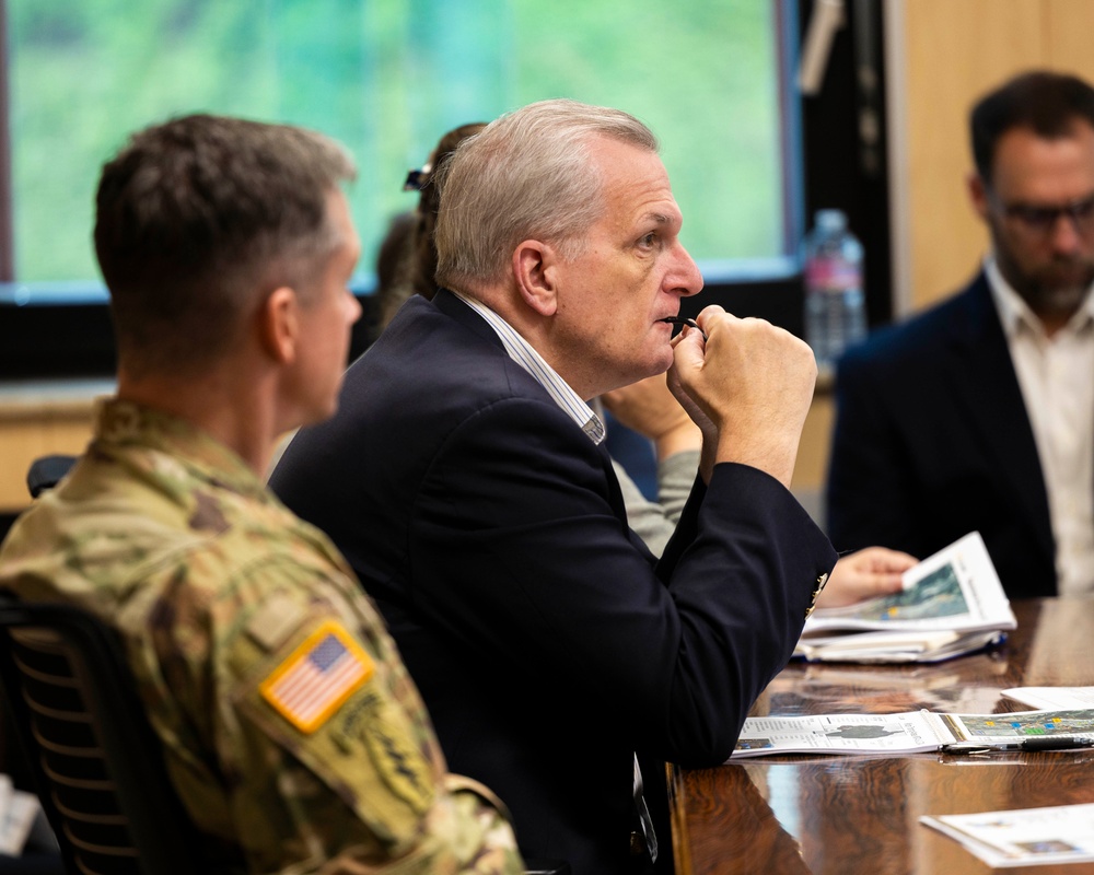 Deputy Assistant Secretary of Defense McAndrew visits Baumholder Military Community