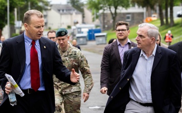 Deputy Assistant Secretary of Defense McAndrew visits Baumholder Military Community