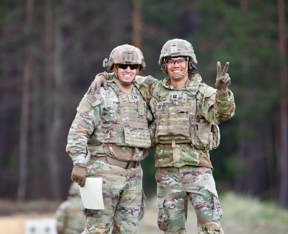 588th Brigade Engineer Battalion M4 Carbine Qualification Range