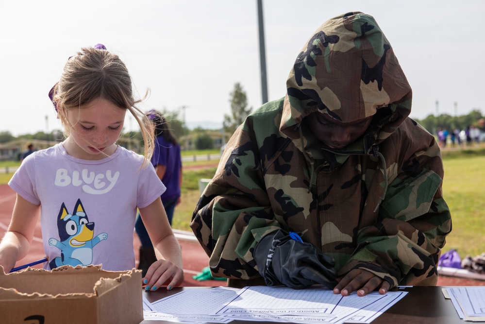 496 ABS celebrates Month of the Military Child with mock deployment