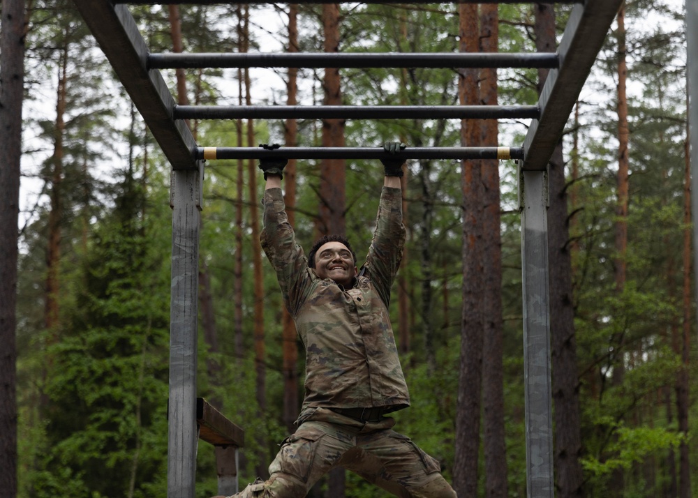 V Corps Best Squad Competition Obstacle Course