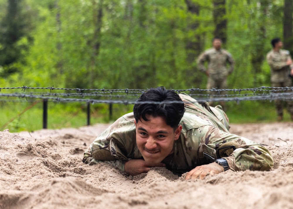 V Corps Best Squad Competition Obstacle Course