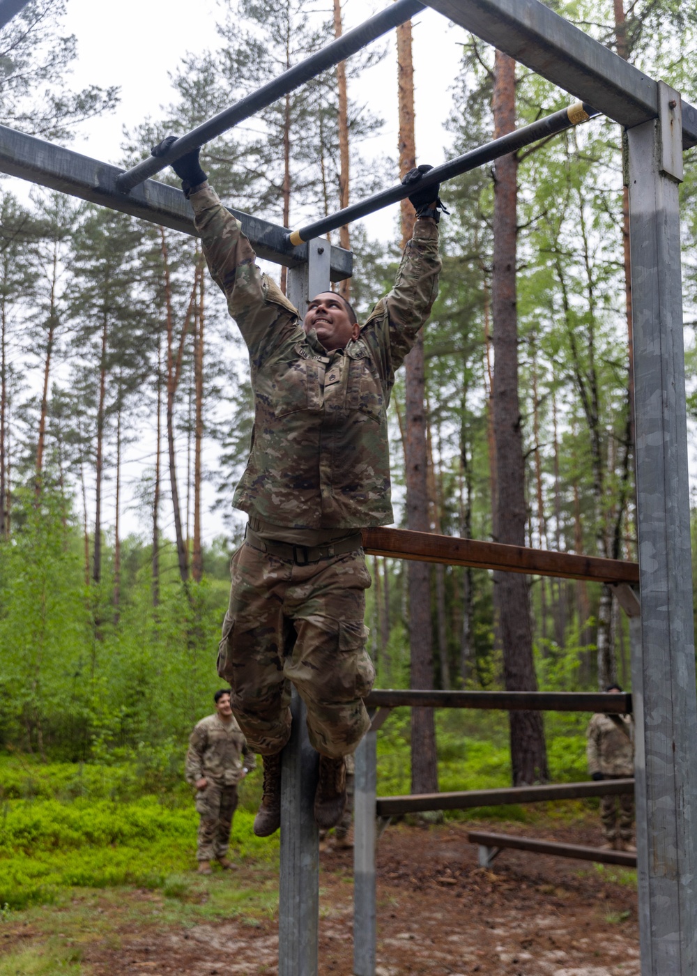 V Corps Best Squad Competition Obstacle Course