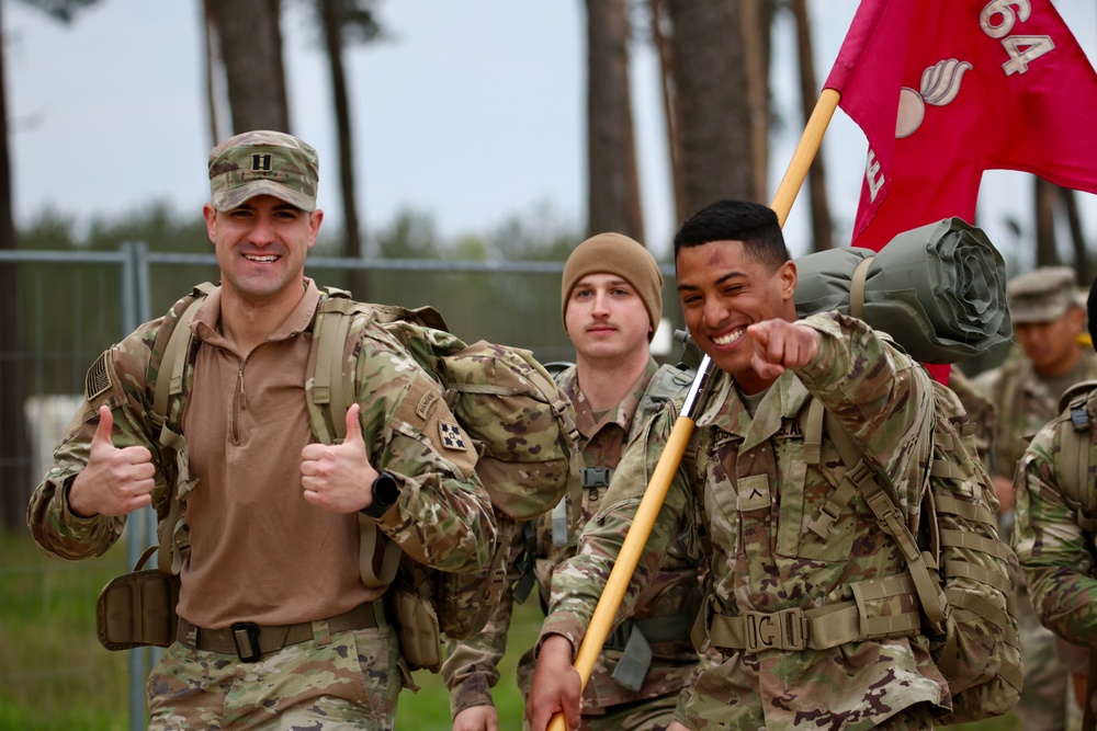 64th BSB Ruck Marches for Sexual Assault Awareness and Prevention Month