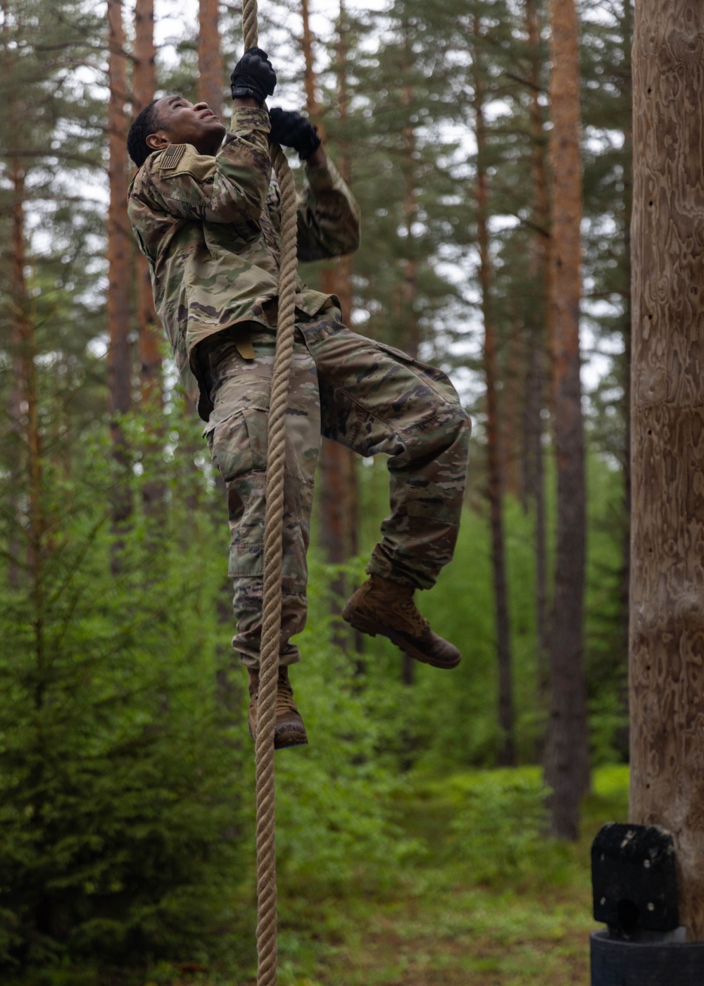 V Corps Best Squad Competition Obstacle Course