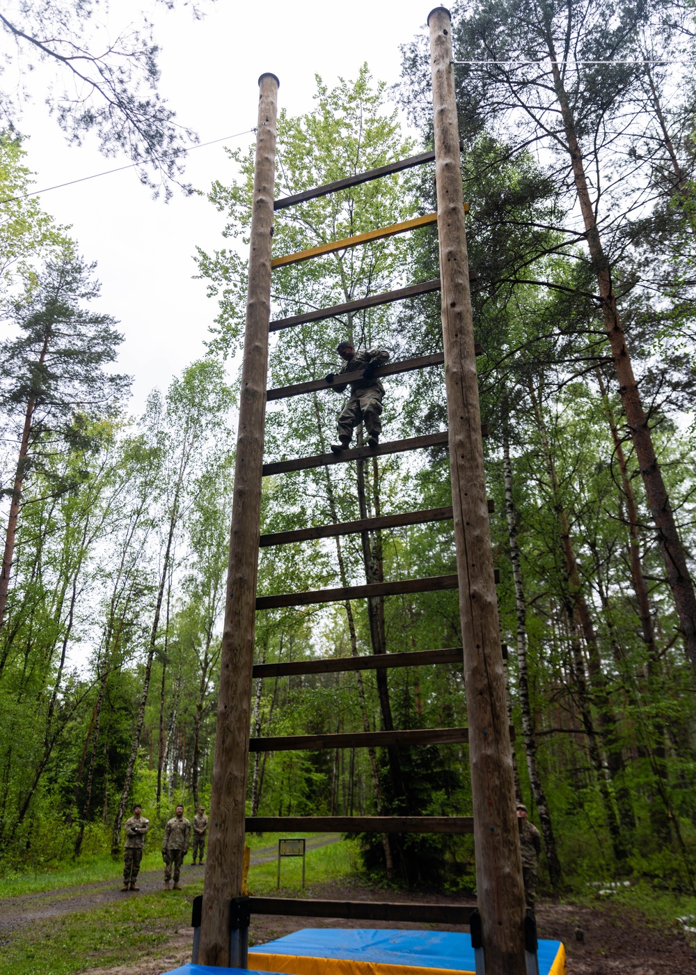 V Corps Best Squad Competition Obstacle Course