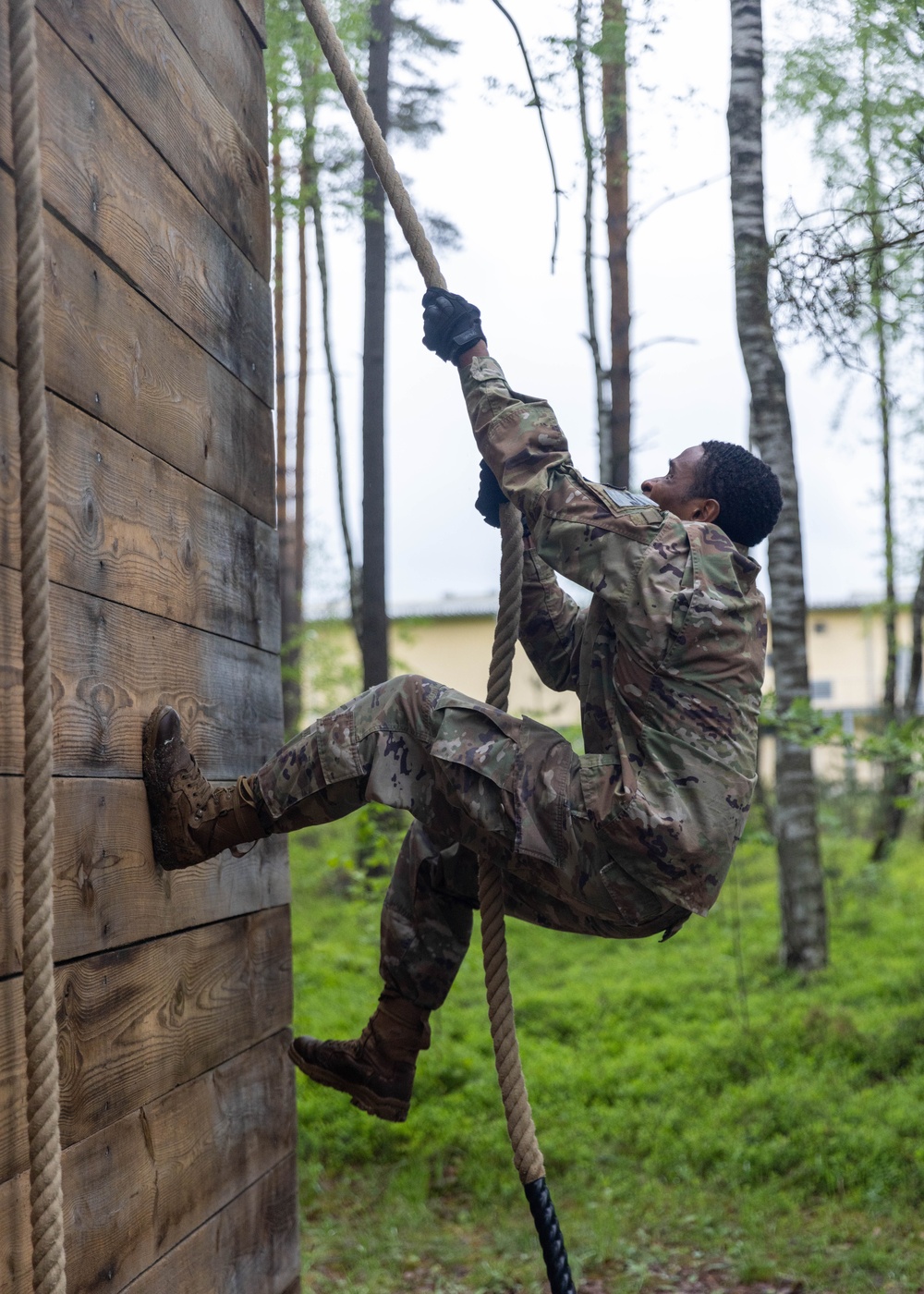 V Corps Best Squad Competition Obstacle Course