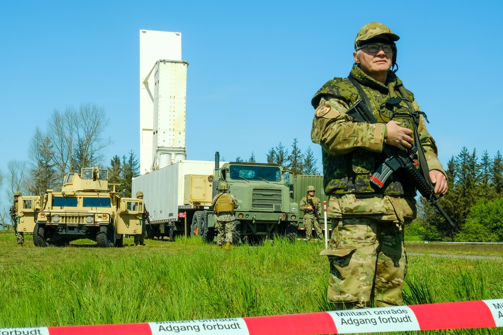 U.S. Naval Forces Europe rehearse deployment of containerized launching system in Denmark