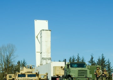 U.S. Naval Forces Europe rehearse deployment of containerized launching system in Denmark