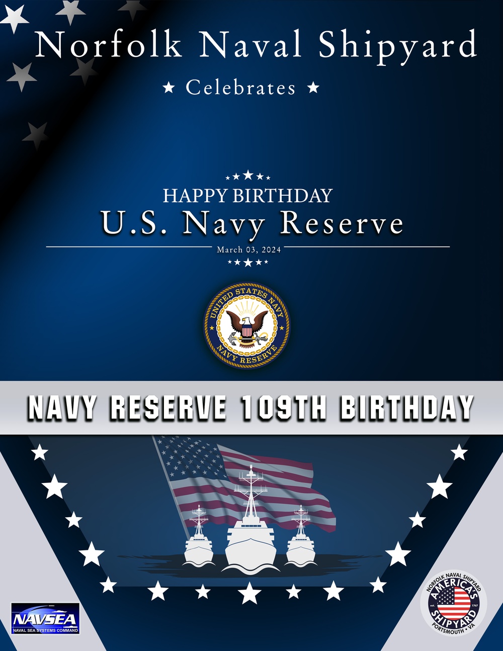 U.S. Navy Reserve birthday