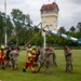 Grafenwoehr Partnership Pole Ceremony