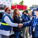 FEMA R7 Regional Administrator meets with a FEMA Disaster Survivor Assistance Team