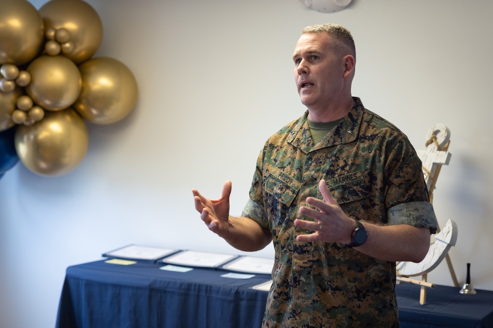 Camp Lejeune Leadership Seminar Graduation