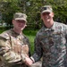 U.S. Army Civil Affairs Team Attends Romanian Army Ceremony