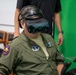 Lt. Col. Pat McKelvey, a Nevada Air National Guard pilot, practices aerial wildland firefighting drops in the simulator