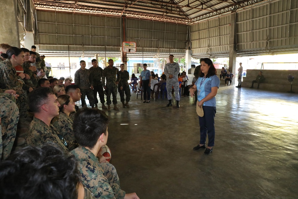 Balikatan 24: Response Action Center for Boys visit
