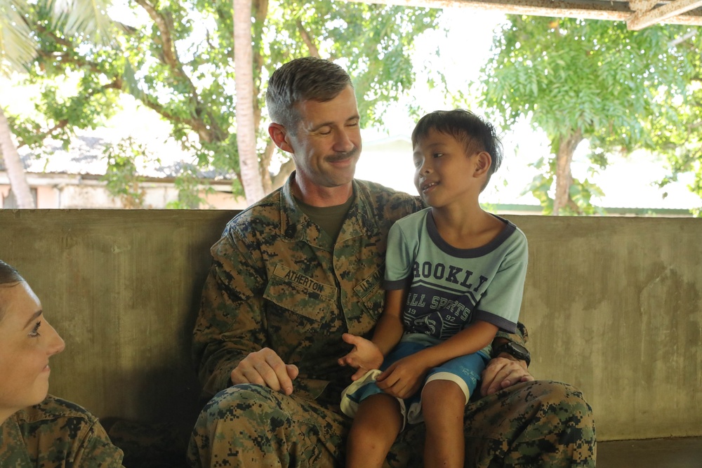 Balikatan 24: Response Action Center for Boys visit