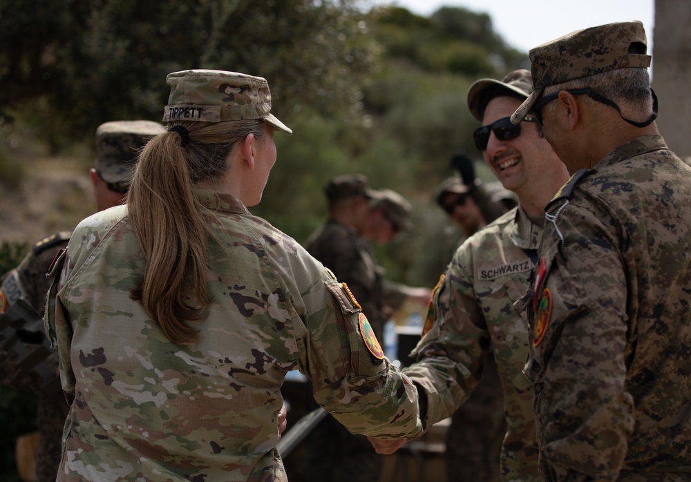 US senior responsible officer for Tunisia, African Lion 2024, visits training sites in Bizerte, Tunisia