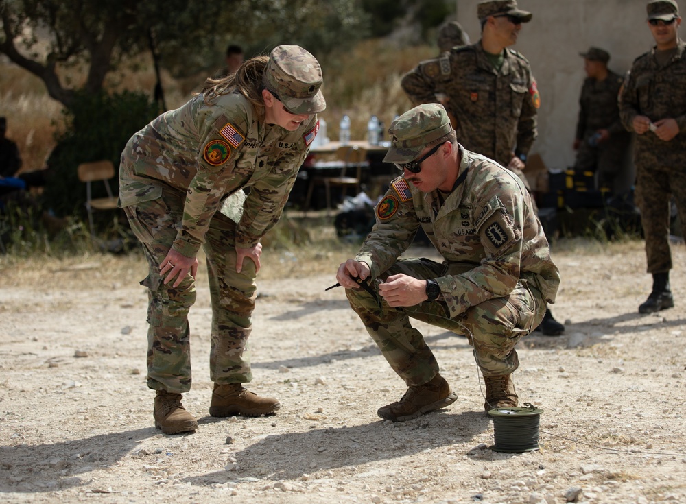 US senior responsible officer for Tunisia, African Lion 2024, visits training sites in Bizerte, Tunisia