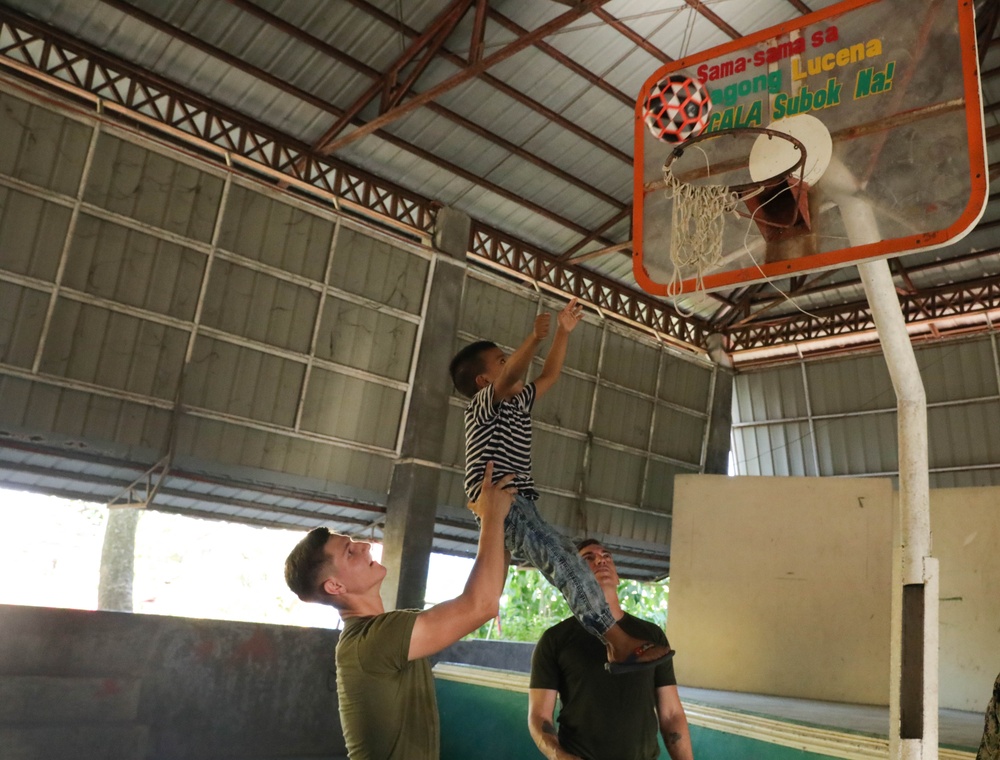 Balikatan 24: Response Action Center for Boys visit