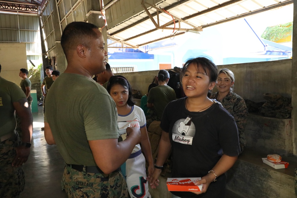 Balikatan 24: Response Action Center for Boys visit