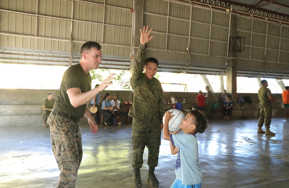 Balikatan 24: Response Action Center for Boys visit