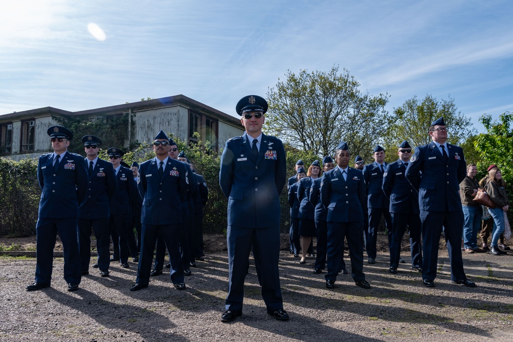 95th RS attend RAF Sculthorpe Heritage center opening ceremony