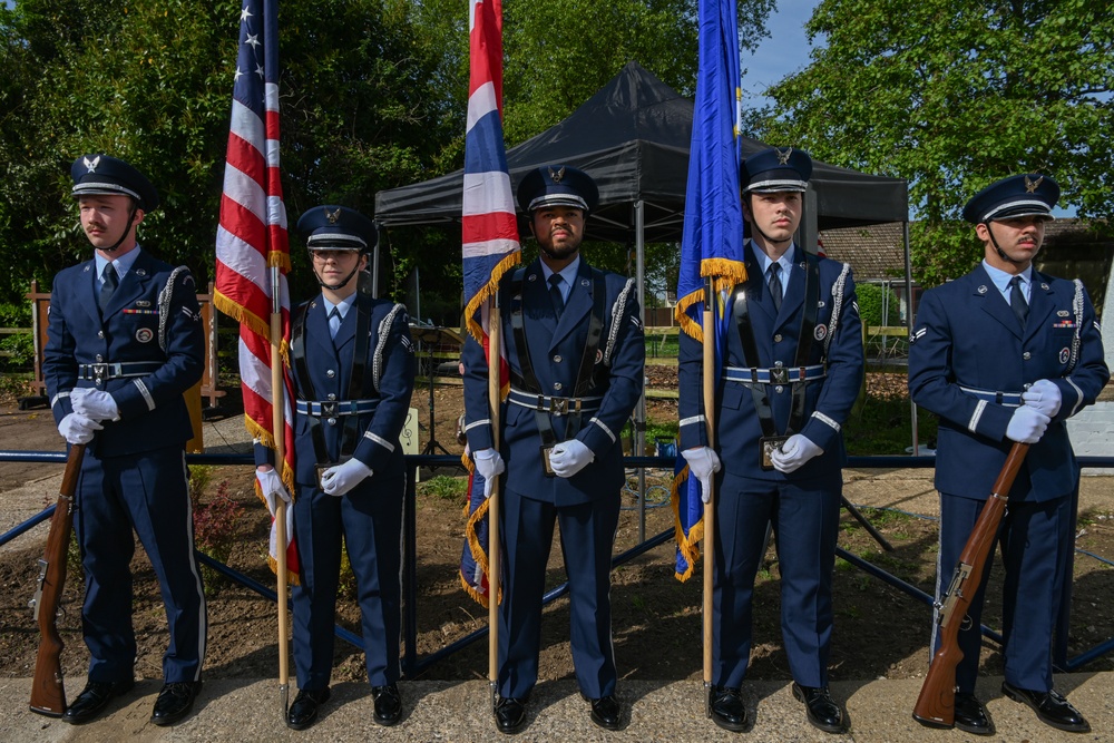 95th RS attend RAF Sculthorpe Heritage center opening ceremony