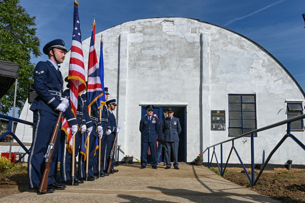 95th RS attend RAF Sculthorpe Heritage center opening ceremony