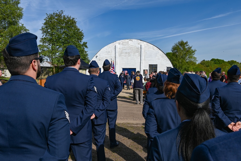 95th RS attend RAF Sculthorpe Heritage center opening ceremony