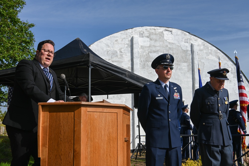 95th RS attend RAF Sculthorpe Heritage center opening ceremony