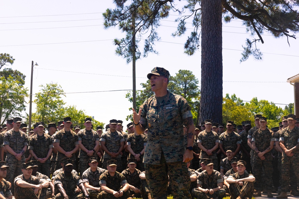 1/6 Marines Receive Chesty Puller Award