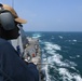 USS Halsey (DDG 97) conducts routine underway operations while transiting through the Taiwan Strait