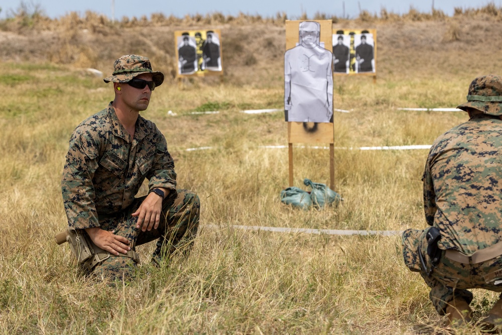 TW24: Company A, 25th Marines, Qualify with Pistols
