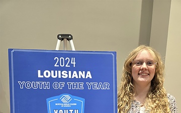 Fort Johnson youth wins Boys, Girls Club Louisiana Military Youth of Year