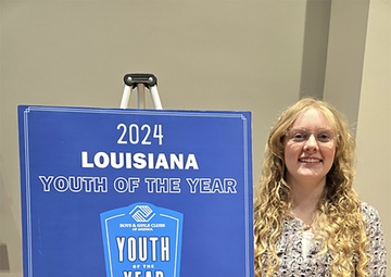 Fort Johnson youth wins Boys, Girls Club Louisiana Military Youth of Year