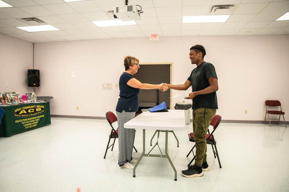 Military teens take advantage of job ready workshop