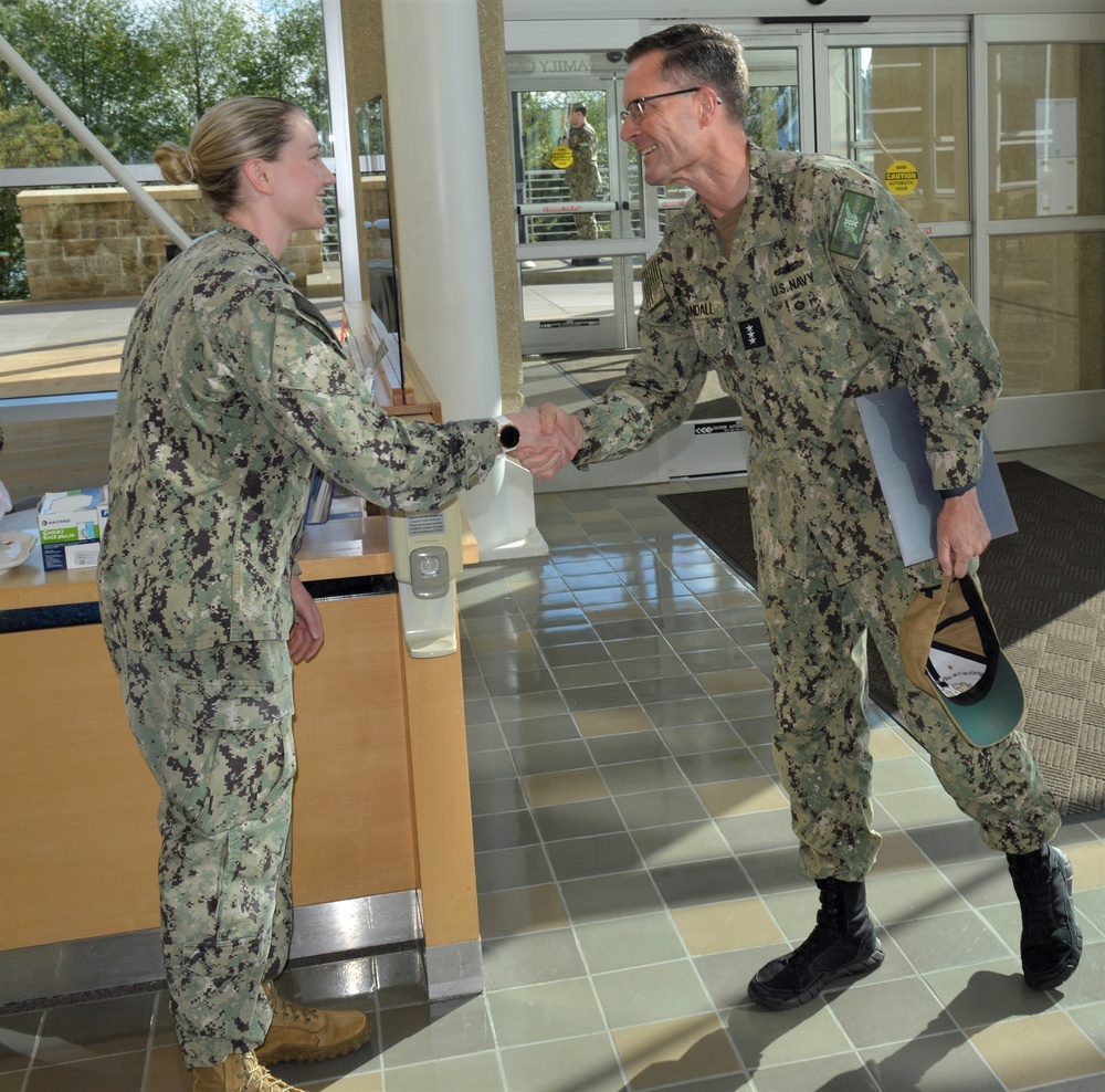 Navy Judge Advocate General welcomed on board Naval Hospital Bremerton