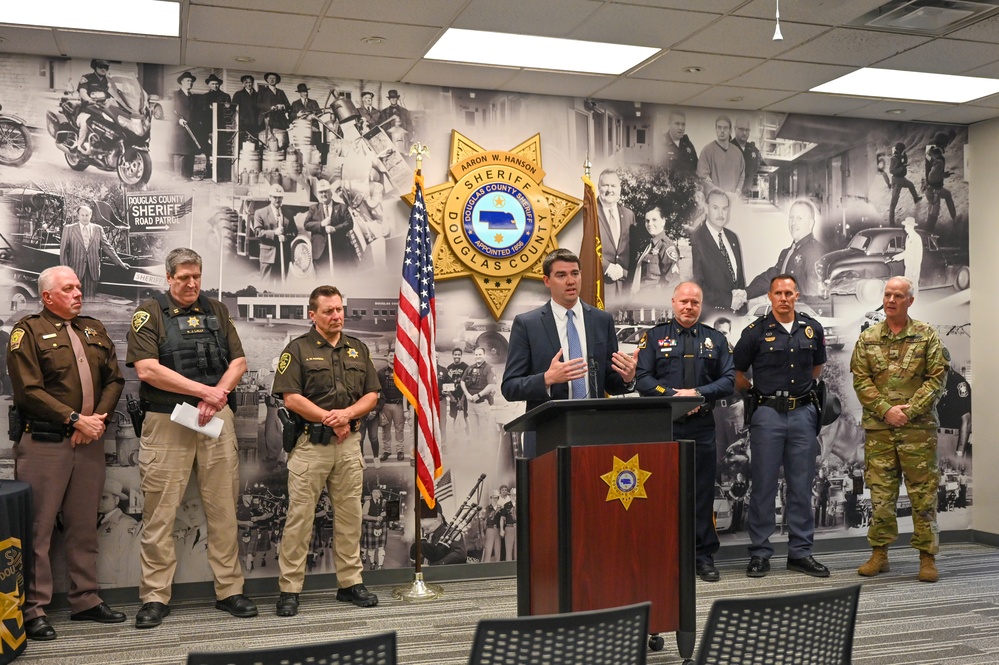 Nebraska National Guard supports local law enforcement with tornado response