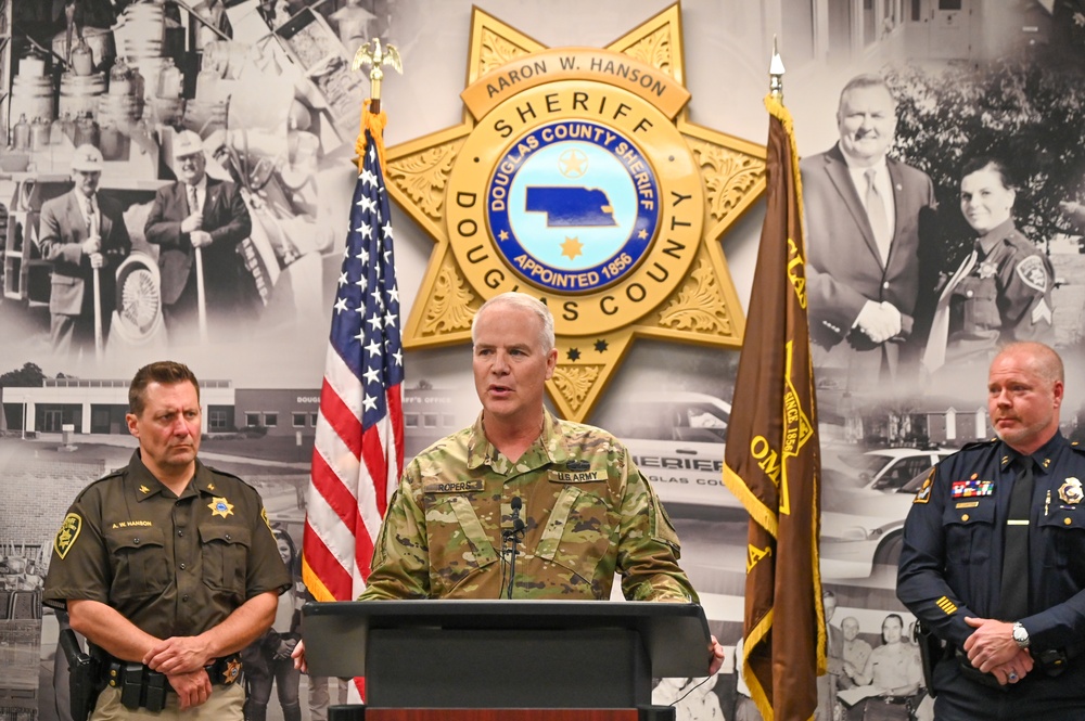 Nebraska National Guard supports local law enforcement with tornado response