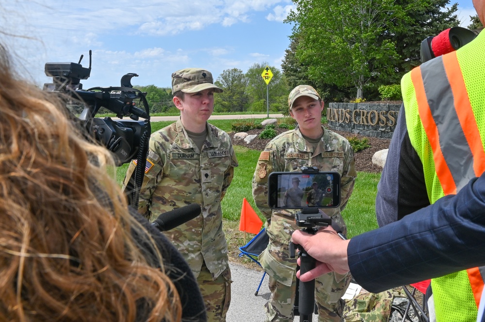 Nebraska National Guard supports local law enforcement with tornado response