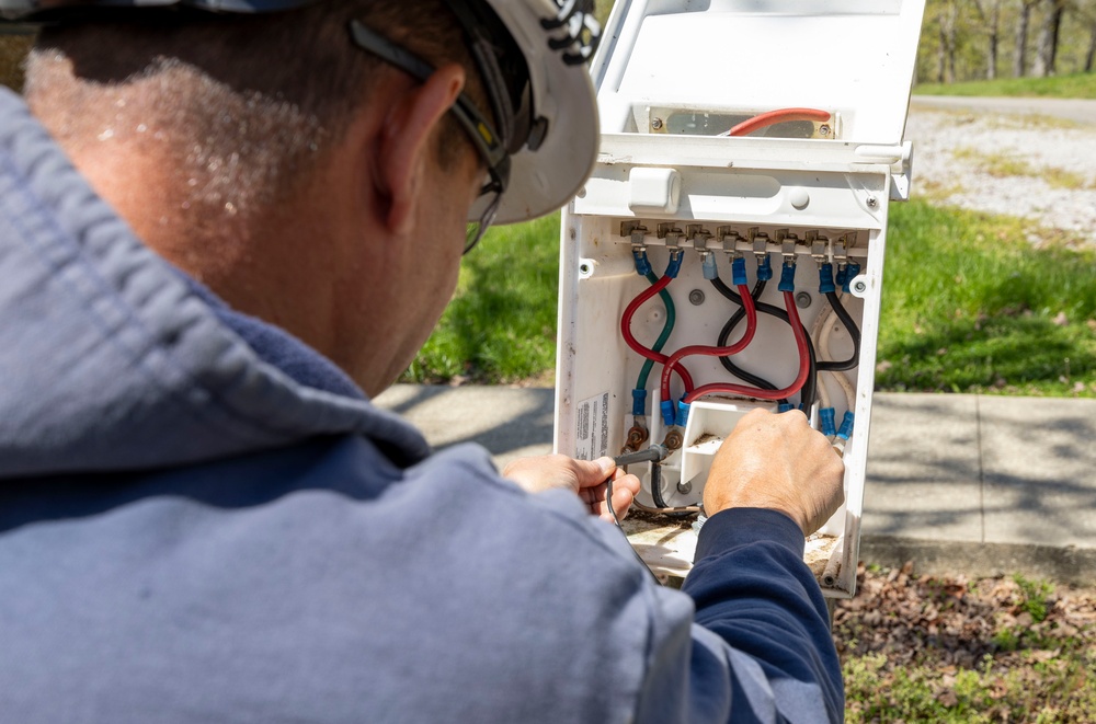 Maintenance team prepares facilities for happy campers