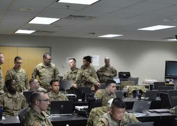 172nd Cyber Protection Team receive training from the Maryland Army National Guard and National Guard Bureau on the Deployable Defensive Cyberspace Operations System – Modular kit