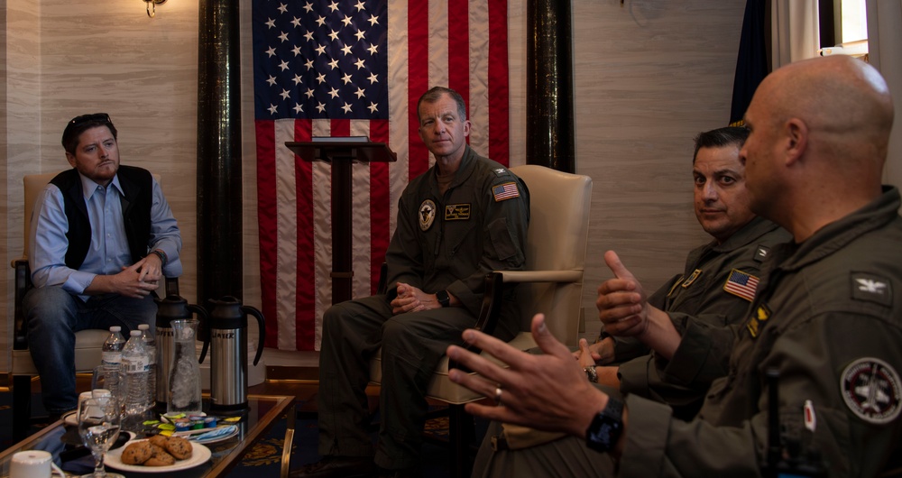 Assistant Secretary of Defense Tours USS Carl Vinson (CVN 70)