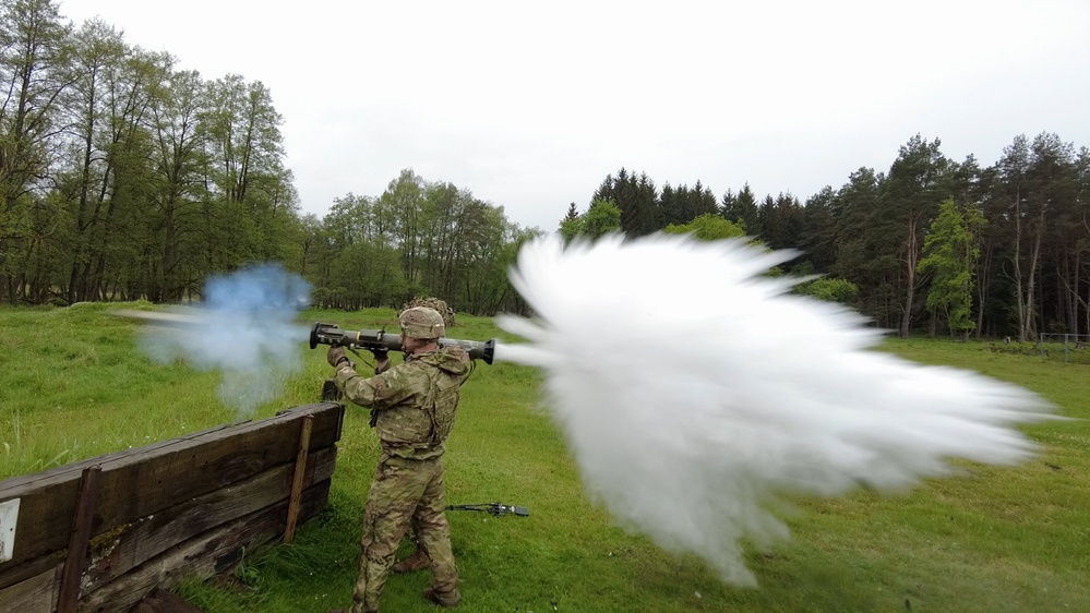 V Corps Best Squad Competition AT4 Range