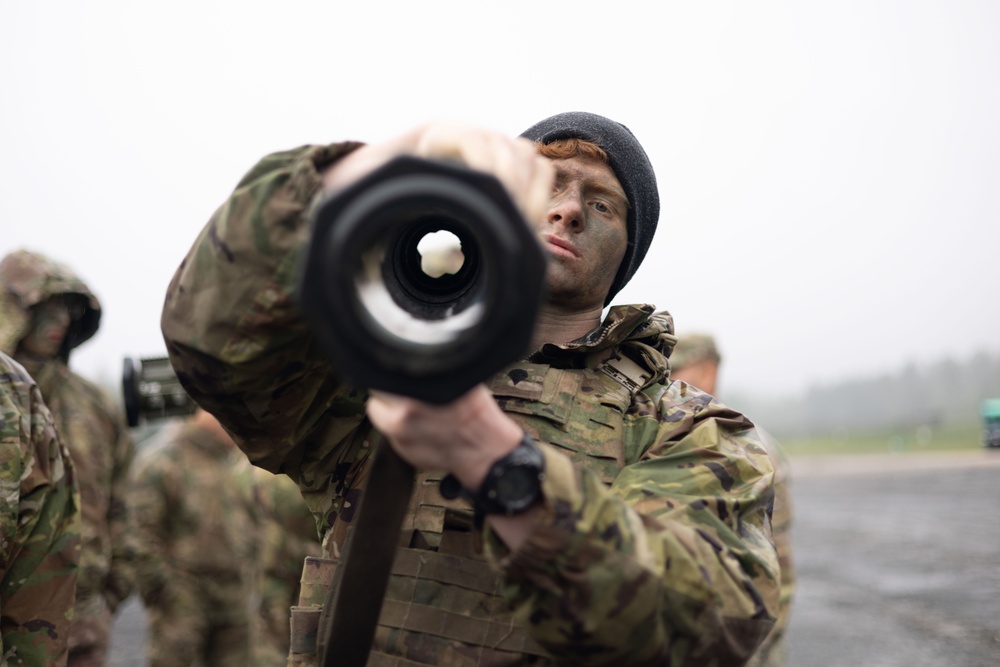 V Corps Best Squad Competition AT4 Range