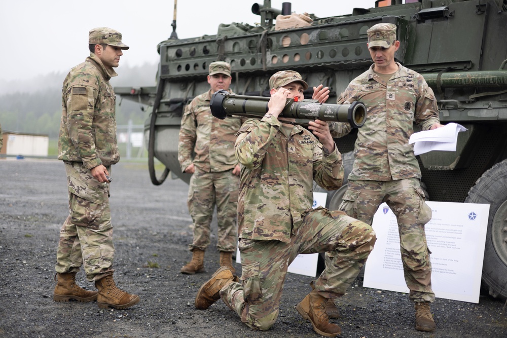 V Corps Best Squad Competition AT4 Range