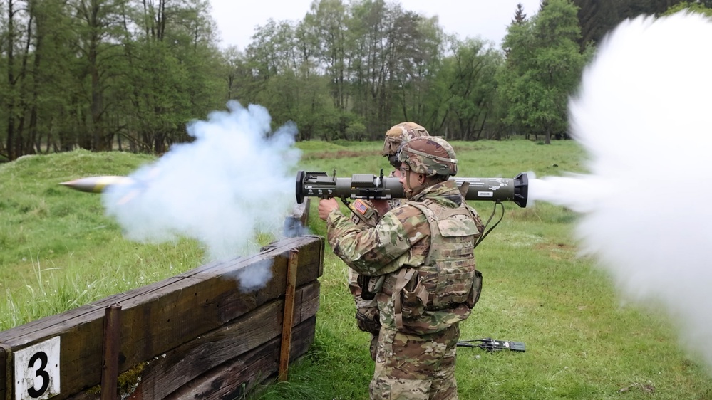 V Corps Best Squad Competition AT4 Range