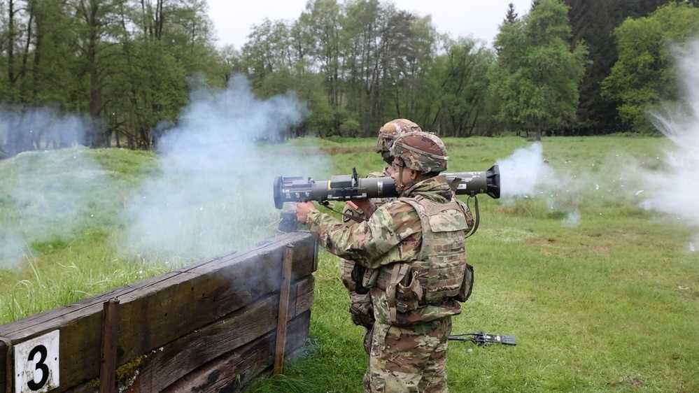 V Corps Best Squad Competition AT4 Range