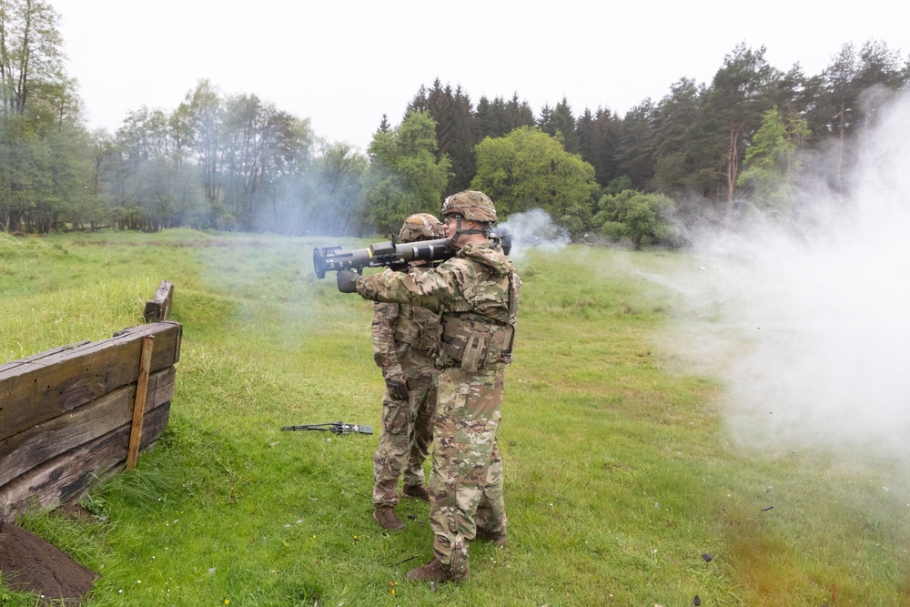 V Corps Best Squad Competition AT4 Range